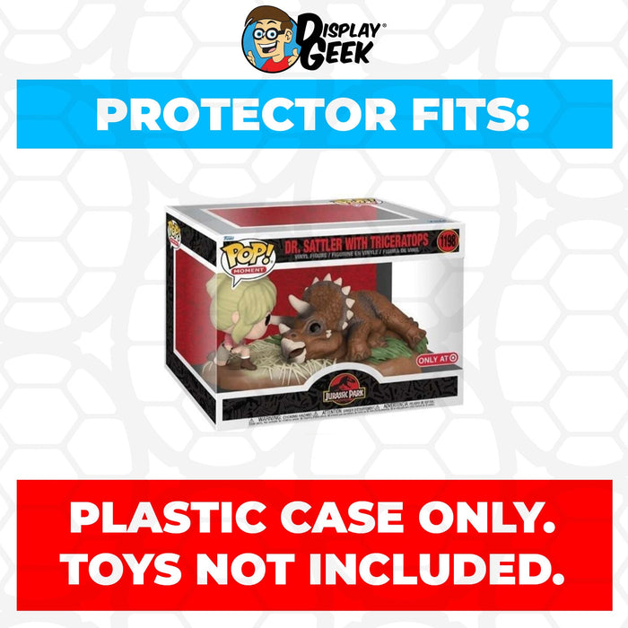 Pop Protector for Dr. Sattler with Triceratops #1198 Funko Pop Moment - Just $13.99! Shop now at Retro Gaming of Denver