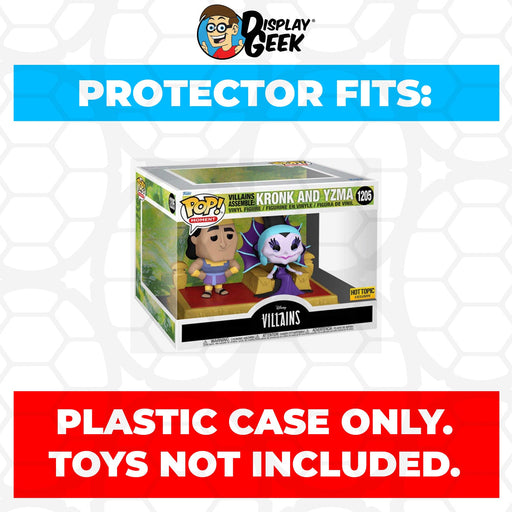 Pop Protector for Villains Assemble Kronk and Yzma #1205 Funko Pop Moment - for just $14.99! 