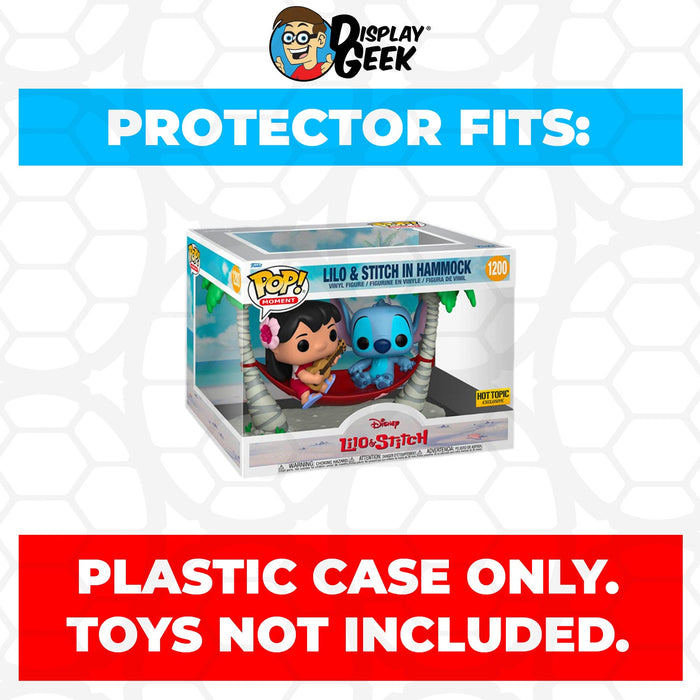 Pop Protector for Lilo & Stitch in Hammock #1200 Funko Pop Moment - for just $14.99! 