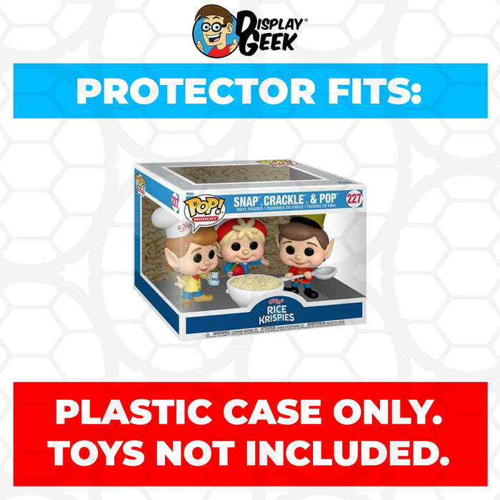 Pop Protector for Rice Krispies Snap, Crackle & Pop #227 Funko Pop Moment - Just $13.99! Shop now at Retro Gaming of Denver