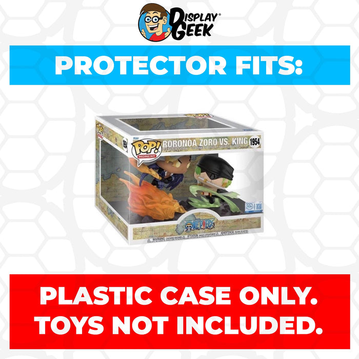 Pop Protector for Roronoa Zoro vs King #1954 Funko Pop Moment - for just $14.99! 