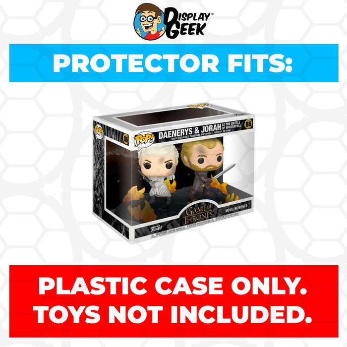 Pop Protector for Daenerys & Jorah Battle Winterfell #86 Funko Pop Movie Moments - Just $13.99! Shop now at Retro Gaming of Denver