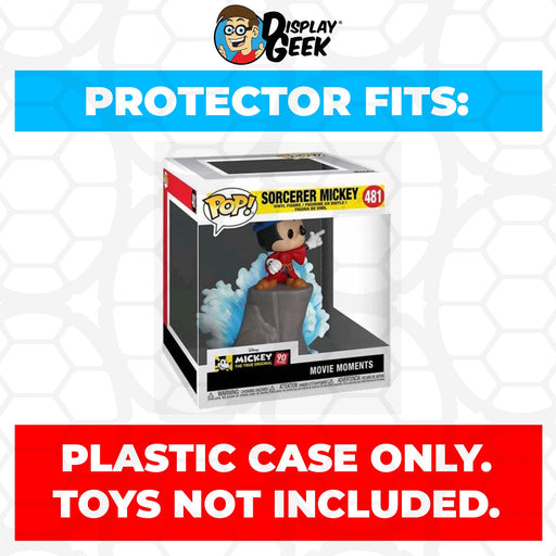 Pop Protector for Sorcerer Mickey #481 Funko Pop Movie Moments - Just $15.99! Shop now at Retro Gaming of Denver