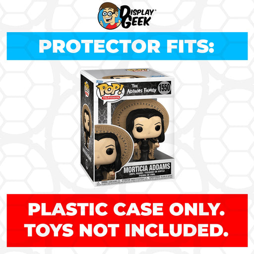 Pop Protector for Morticia Addams on Wicker Chair #1550 Funko Pop Premium - for just $13.99! 