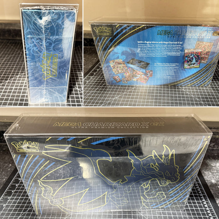 Plastic Protector for Pokemon TCG Mega Charizard X ex Ultra-Premium Collection Box - for just $17.99! 