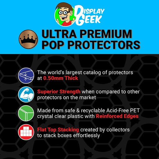 Pop Protector for 9 inch Giant Freddy Funko as Batman Black Hair SDCC Funko Pop - Just $16.99! Shop now at Retro Gaming of Denver