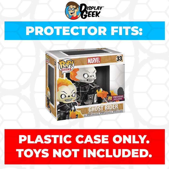 Pop Protector for Ghost Rider Motorcycle #33 PX Previews Funko Pop Rides - Just $13.99! Shop now at Retro Gaming of Denver