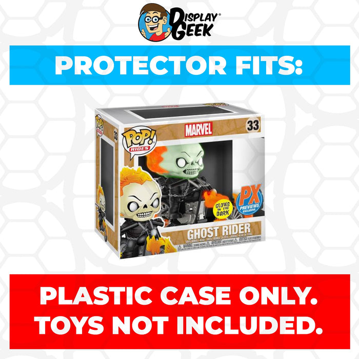 Pop Protector for Ghost Rider Motorcycle Glow PX Previews #33 Funko Pop Rides - Just $13.99! Shop now at Retro Gaming of Denver