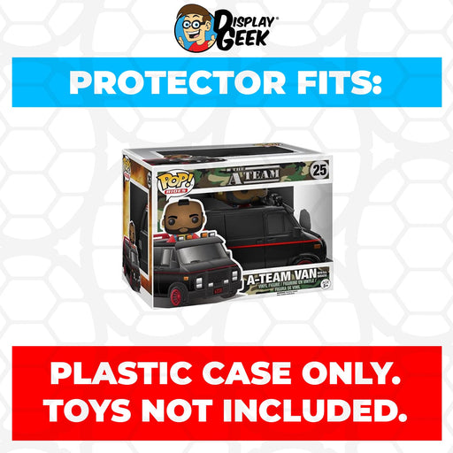 Pop Protector for A-Team Van with B.A. Baracus #25 Funko Pop Rides - Just $14.99! Shop now at Retro Gaming of Denver