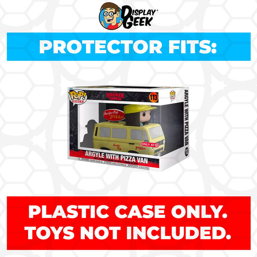 Pop Protector for Argyle with Pizza Van #113 Funko Pop Rides - for just $13.99! 