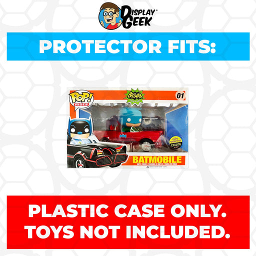 Pop Protector for Batmobile Red #01 Funko Pop Rides - Just $13.99! Shop now at Retro Gaming of Denver