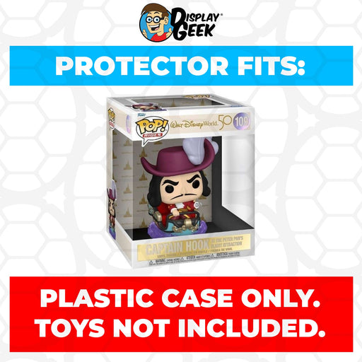 Pop Protector for Captain Hook at the Peter Pan's Flight #109 Funko Pop Rides - Just $13.99! Shop now at Retro Gaming of Denver