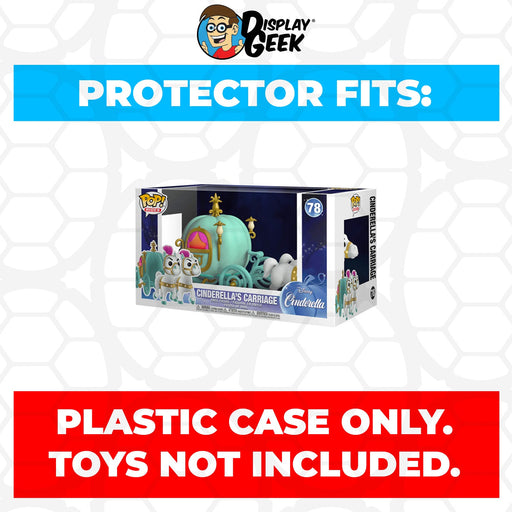 Pop Protector for Cinderella's Carriage #78 Funko Pop Rides - Just $16.99! Shop now at Retro Gaming of Denver