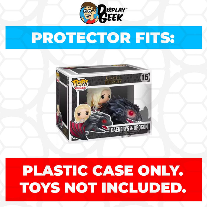 Pop Protector for Daenerys & Drogon #15 Funko Pop Rides - Just $14.99! Shop now at Retro Gaming of Denver