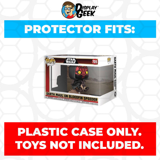 Pop Protector for Darth Maul on Bloodfin Speeder #705 Funko Pop Rides Deluxe - Just $13.99! Shop now at Retro Gaming of Denver