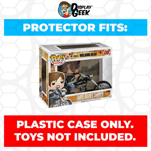 Pop Protector for Daryl Dixon's Chopper #08 Funko Pop Rides - Just $13.99! Shop now at Retro Gaming of Denver