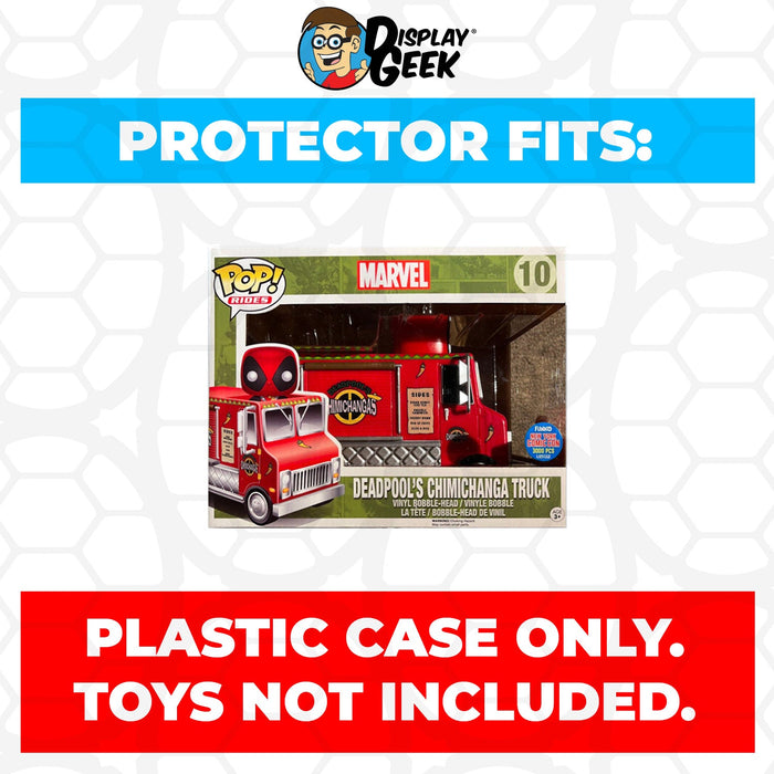 Pop Protector for Deadpool's Chimichanga Truck #10 Funko Pop Rides - Just $14.99! Shop now at Retro Gaming of Denver