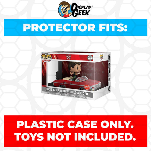 Pop Protector for Eddie Guerrero with Low Rider #284 Funko Pop Rides - for just $14.99! 