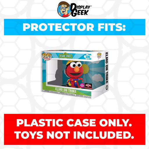 Pop Protector for Elmo on Trike Flocked #309 Funko Pop Rides - Just $13.99! Shop now at Retro Gaming of Denver