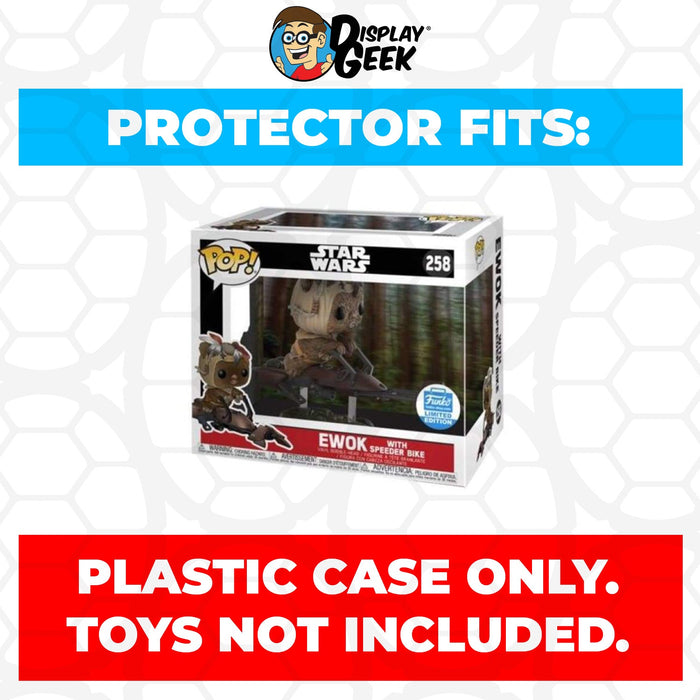 Pop Protector for Ewok with Speeder Bike #258 Funko Pop Rides - Just $13.99! Shop now at Retro Gaming of Denver