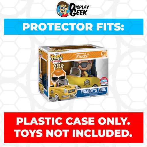 Pop Protector for Freddy's Ride Yellow Taxi NYC #59 Funko Pop Rides - Just $13.99! Shop now at Retro Gaming of Denver