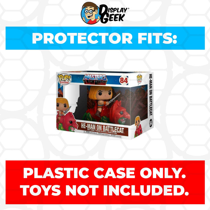 Pop Protector for He-Man on Battle Cat #84 Funko Pop Rides - Just $14.99! Shop now at Retro Gaming of Denver