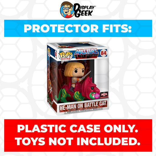 Pop Protector for He-Man on Battle Cat Flocked #84 Funko Pop Rides - Just $13.99! Shop now at Retro Gaming of Denver