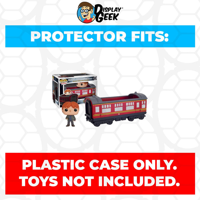 Pop Protector for Hogwarts Express Ron Weasley #21 Funko Pop Rides - for just $16.99! 