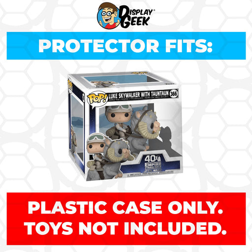 Pop Protector for Luke Skywalker with TaunTaun #366 Funko Pop Rides - Just $16.99! Shop now at Retro Gaming of Denver