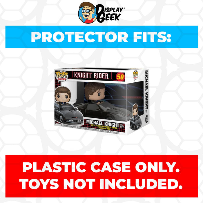 Pop Protector for Michael Knight with Kitt #50 Funko Pop Rides - for just $14.99! 