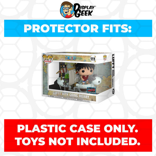 Pop Protector for One Piece Luffy with Going Merry NYCC #111 Funko Pop Rides - Just $13.99! Shop now at Retro Gaming of Denver