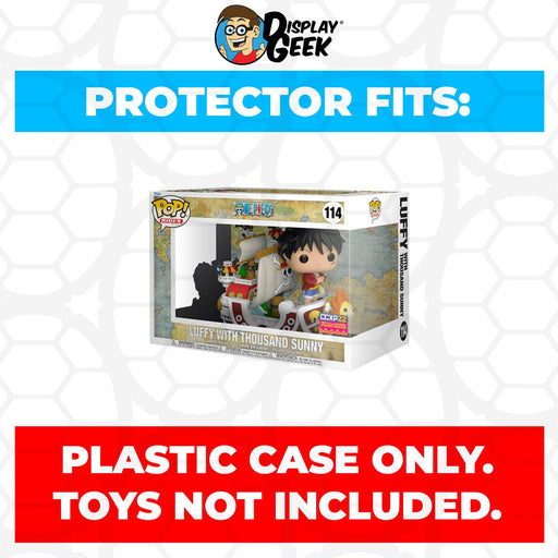 Pop Protector for One Piece Luffy with Thousand Sunny CCXP #114 Funko Pop Rides - Just $13.99! Shop now at Retro Gaming of Denver