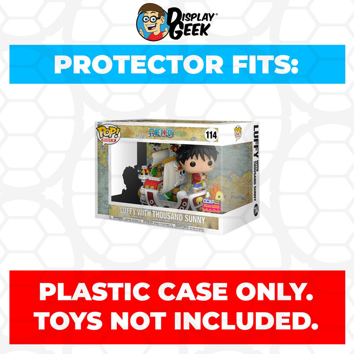 Pop Protector for One Piece Luffy with Thousand Sunny CCXP #114 Funko Pop Rides - Just $13.99! Shop now at Retro Gaming of Denver