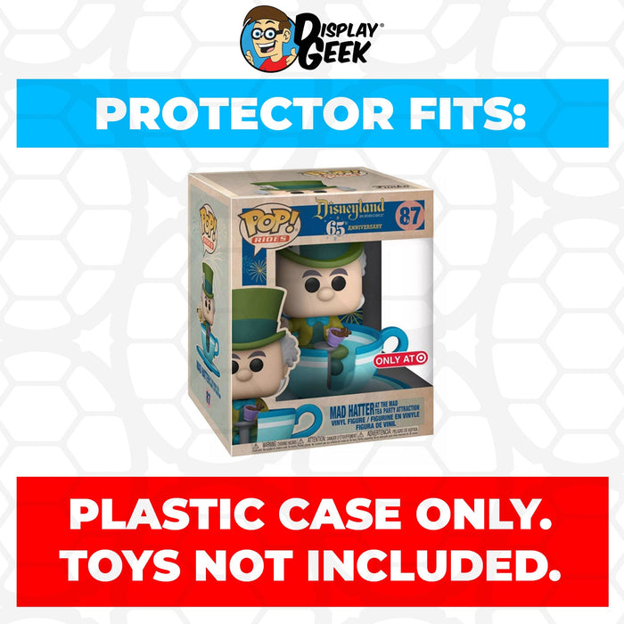 Pop Protector for Mad Hatter at the Mad Tea Party Attraction #87 Funko Pop Rides - Just $13.99! Shop now at Retro Gaming of Denver