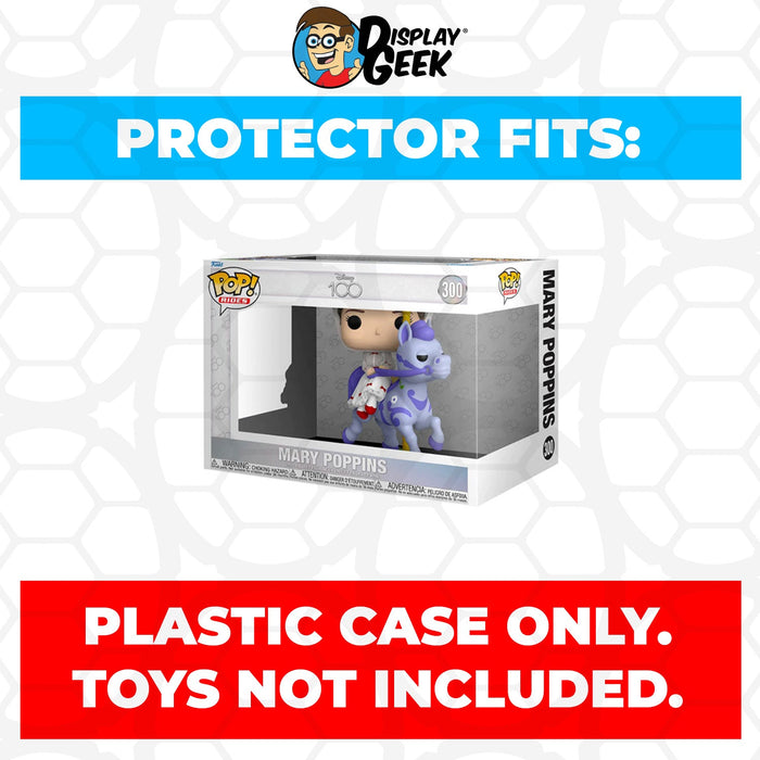 Pop Protector for Mary Poppins on Carousel Horse #300 Funko Pop Rides - Just $13.99! Shop now at Retro Gaming of Denver