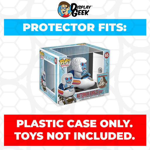 Pop Protector for Matterhorn Bobsled and Abominable Snowman #65 Funko Pop Rides - Just $14.99! Shop now at Retro Gaming of Denver