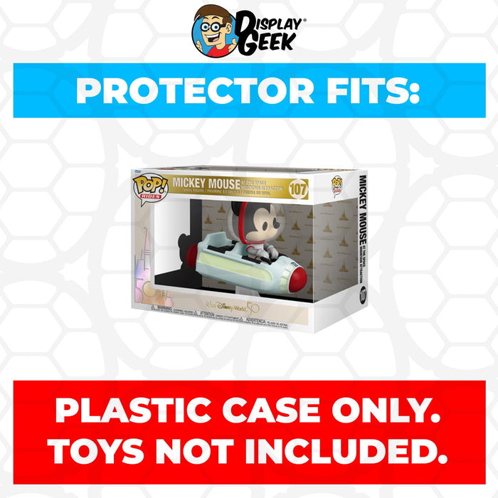 Pop Protector for Mickey Mouse Space Mountain Attraction #107 Funko Pop Rides - for just $14.99! 