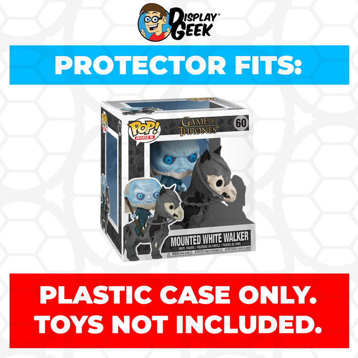 Pop Protector for Mounted White Walker #60 Funko Pop Rides - Just $13.99! Shop now at Retro Gaming of Denver