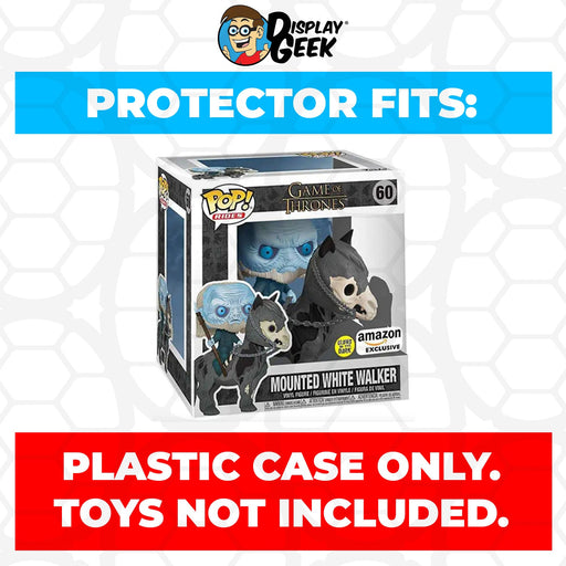 Pop Protector for Mounted White Walker Glow #60 Funko Pop Rides - Just $13.99! Shop now at Retro Gaming of Denver