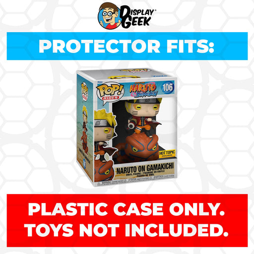 Pop Protector for Naruto on Gamakichi #106 Funko Pop Rides - for just $13.99! 