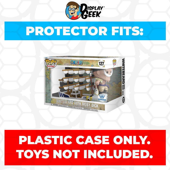 Pop Protector for One Piece Whitebeard with Moby Dick #127 Funko Pop Rides - for just $14.99! 