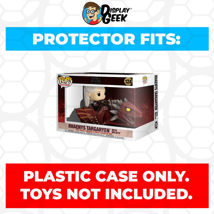 Pop Protector for Aegon Targaryen with Sunfyre #135 Funko Pop Rides - for just $14.99! 