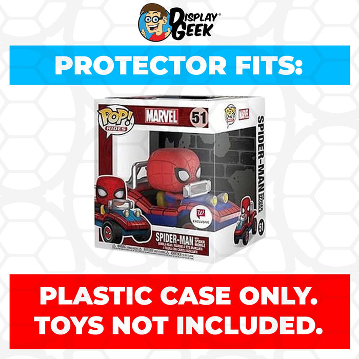 Pop Protector for Spider-Man With Spider-Mobile #51 Funko Pop Rides - Just $13.99! Shop now at Retro Gaming of Denver