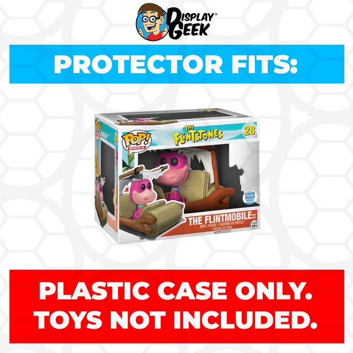 Pop Protector for The Flintmobile with Dino #28 Funko Pop Rides - Just $14.99! Shop now at Retro Gaming of Denver