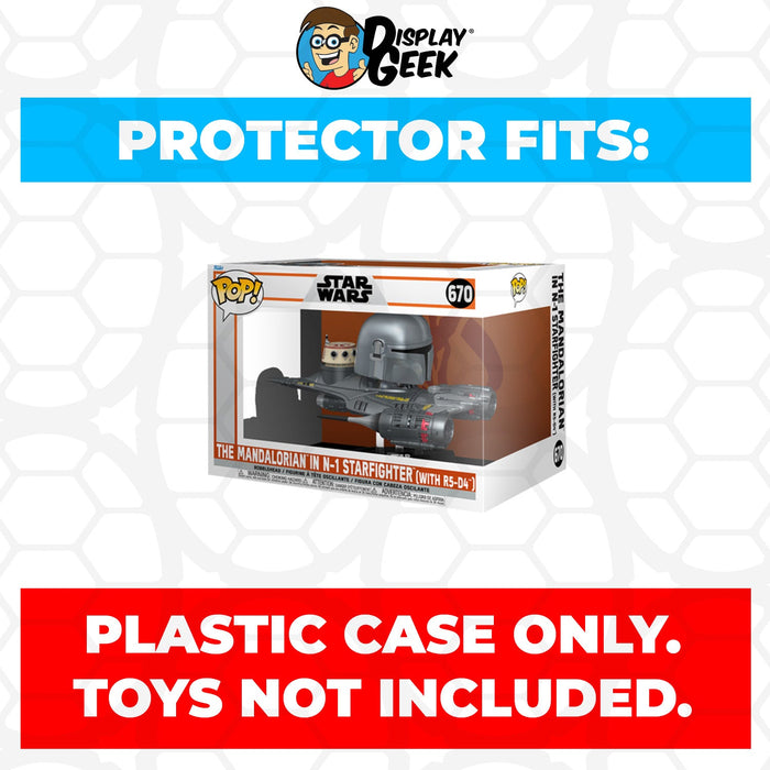 Pop Protector for Mandalorian in N1 Starfighter with R5-D4 #670 Funko Pop Rides - Just $13.99! Shop now at Retro Gaming of Denver