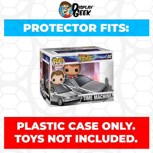 Pop Protector for DeLorean Time Machine #02 Funko Pop Rides - Just $13.99! Shop now at Retro Gaming of Denver