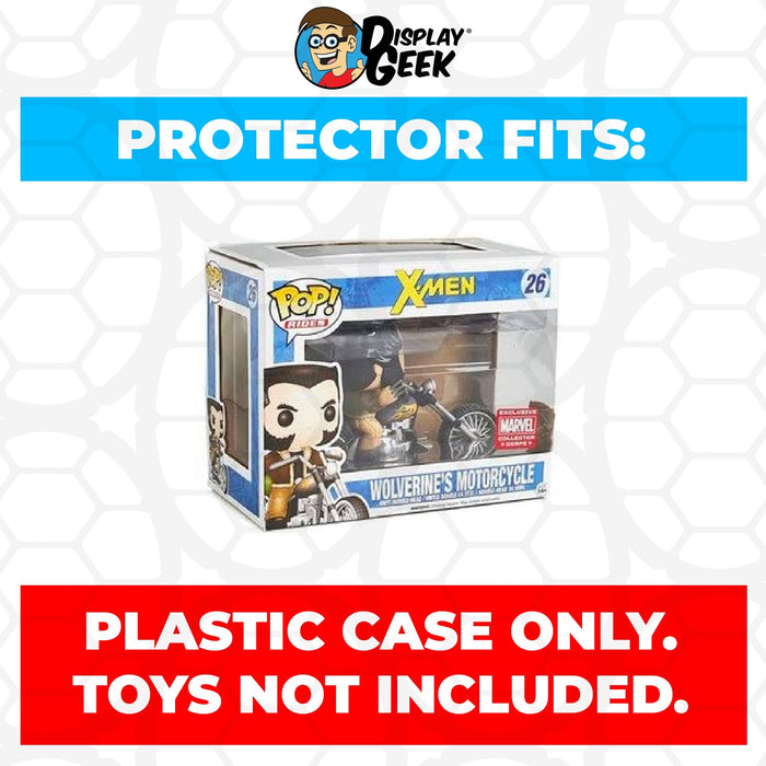 Pop Protector for Wolverine's Motorcycle #26 Funko Pop Rides - Just $13.99! Shop now at Retro Gaming of Denver