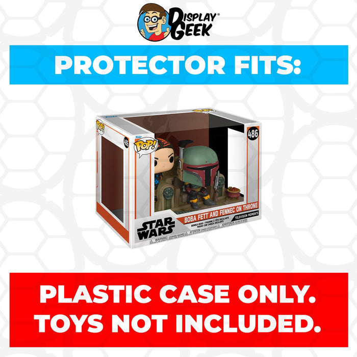 Pop Protector for Boba Fett and Fennec on Throne #486 Funko Pop TV Moments - Just $13.99! Shop now at Retro Gaming of Denver