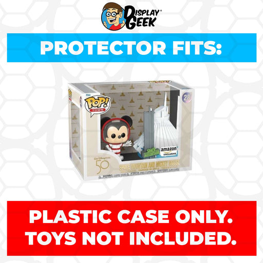 Pop Protector for Space Mountain and Mickey Mouse #28 Funko Pop Town - Just $13.99! Shop now at Retro Gaming of Denver