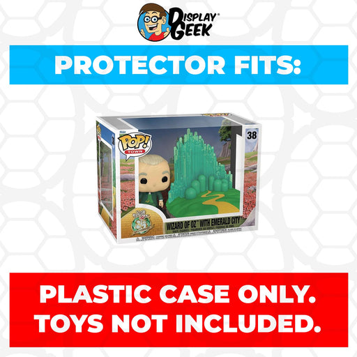 Pop Protector for Wizard of Oz with Emerald City #38 Funko Pop Town - for just $14.99! 